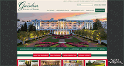 Desktop Screenshot of greenbrier.com