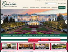 Tablet Screenshot of greenbrier.com